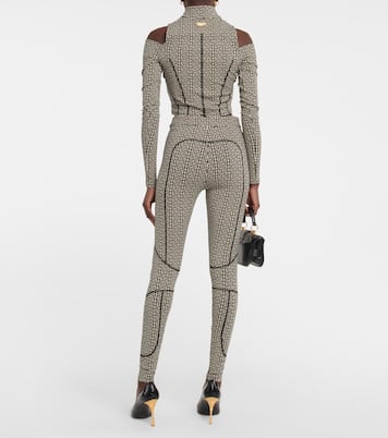 Leggings de punto con monograma | Balmain