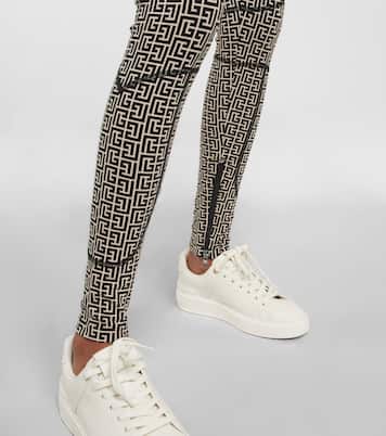 Leggings de punto con monograma | Balmain