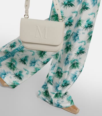 Pantalon ample Umile à taille haute en soie | Max Mara