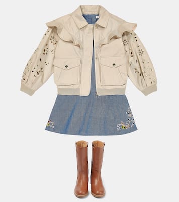 Jacke aus Baumwolle | Chloé Kids