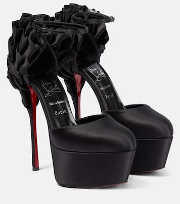 Pumps Maria Frou Alta in raso con plateau | Christian Louboutin