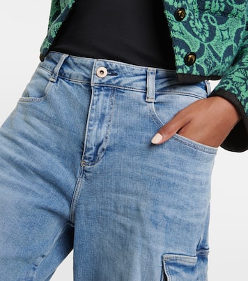 Jean cargo ample à taille haute | AG Jeans