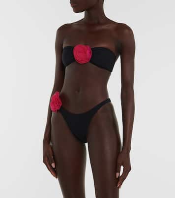 Top de bikini bandeau Rose | Same
