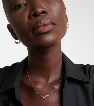 Collier en or 14 ct et diamants | Mateo