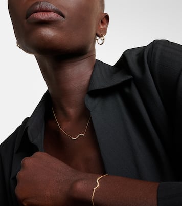 Collier en or 14 ct et diamants | Mateo