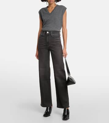 Le Jane Wide high-rise wide-leg jeans | Frame