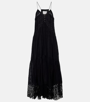 Abito lungo Sabba in cotone con ricamo | Marant Etoile