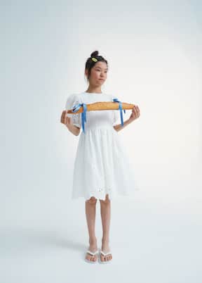 Robe Abbott en coton mélangé | The New Society