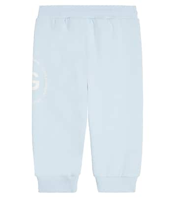Bebé - pantalones deportivos DG de algodón | Dolce&Gabbana Kids