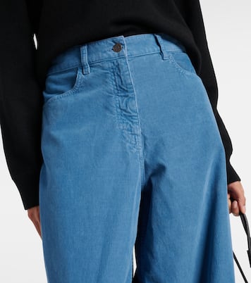 Weite Hose Chan aus Baumwoll-Cord | The Row