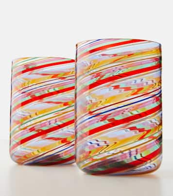 Set di 2 bicchieri Rainbow Swirl | Aquazzura Casa