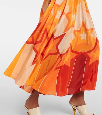 Abito midi Gradient Stripes con cut-out | Farm Rio
