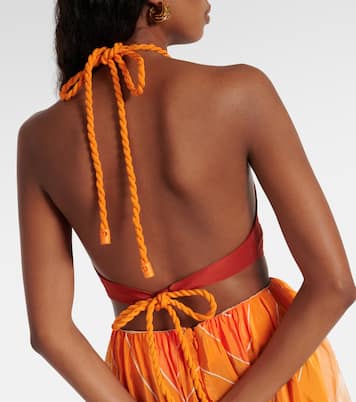 Abito midi Gradient Stripes con cut-out | Farm Rio