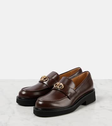 Loafers VLogo Locker aus Leder | Valentino Garavani