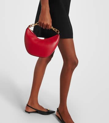 VLogo Moon Mini leather tote bag | Valentino Garavani