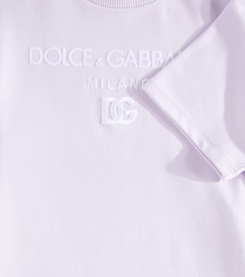 Abito in misto cotone | Dolce&Gabbana Kids