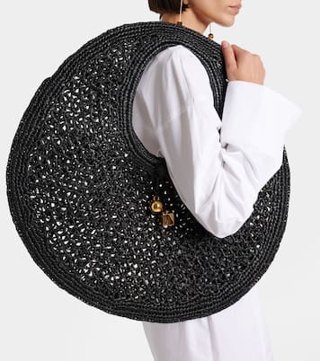 Sac Rond Spiaggia en raphia | Jacquemus