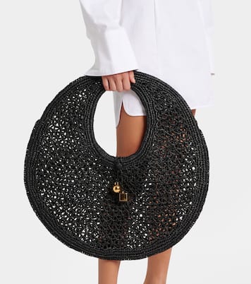 Sac Rond Spiaggia en raphia | Jacquemus