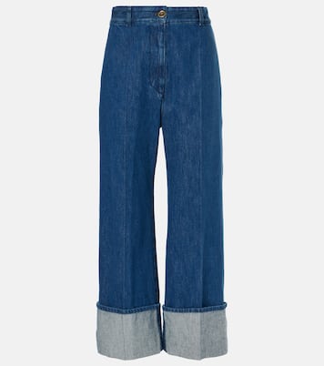 Cropped Wide-Leg Jeans | Patou