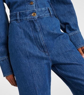 Cropped Wide-Leg Jeans | Patou