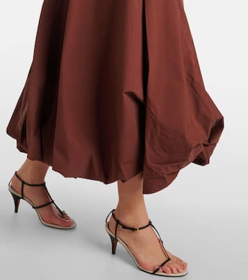 Robe midi Olivia en coton mélangé | Simkhai
