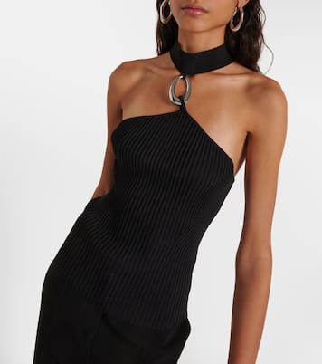 Rubie ribbed-knit top | Simkhai