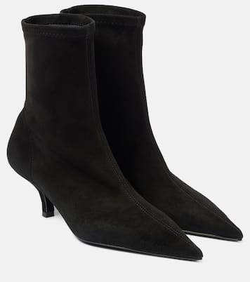 Suede sock boots | Toteme