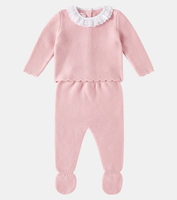 Baby Set Amaya aus Cardigan und Hose | La Coqueta