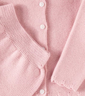 Baby Set Amaya aus Cardigan und Hose | La Coqueta