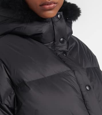 Piumino con shearling | Yves Salomon