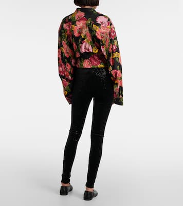 Legging en velours à paillettes | Junya Watanabe