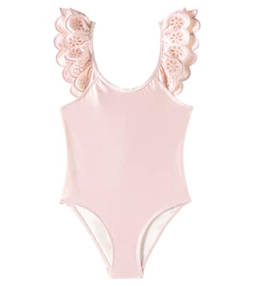Bañador Everley con bordado floral | Zimmermann Kids