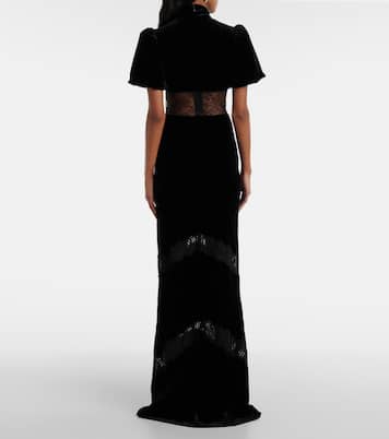 Abito lungo Ethel con tulle | Rebecca Vallance