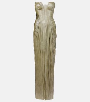 Robe longue Jasleen en soie | Maria Lucia Hohan
