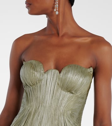 Robe longue Jasleen en soie | Maria Lucia Hohan