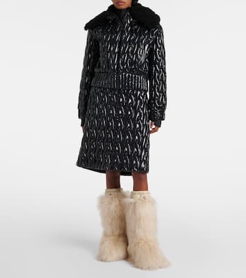 Jupe midi matelassée | Moncler Grenoble