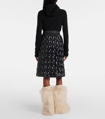 Jupe midi matelassée | Moncler Grenoble