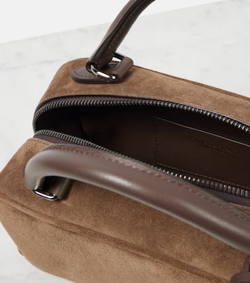 Borsa Foulard Small in suede | Brunello Cucinelli