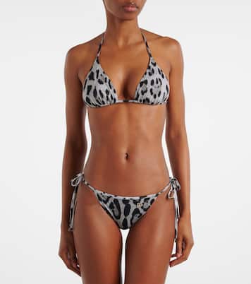 Leopard-print bikini | Dolce&Gabbana