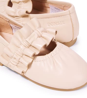 Iffie leather ballet flats | Donsje