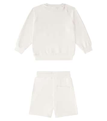 Mike cotton sweatpants and shorts set | Molo