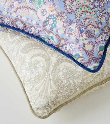 Coussin en jacquard de coton à fleurs | Etro