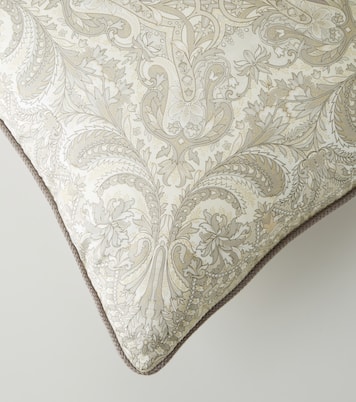 Coussin en jacquard de coton à fleurs | Etro
