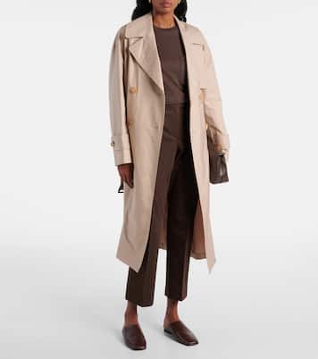 Pantaloni cropped Okra in cotone | Max Mara