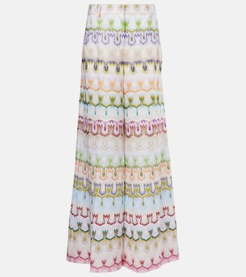 Low-Rise Palazzo-Hose | Missoni