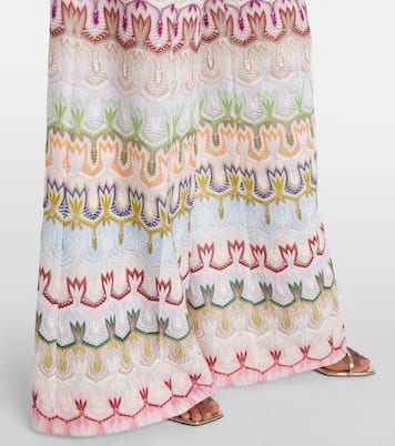 Low-Rise Palazzo-Hose | Missoni
