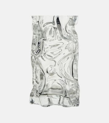 Ice glass vase by Norman Trapman | Polspotten