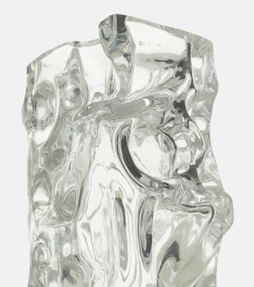 Ice glass vase by Norman Trapman | Polspotten