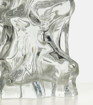 Ice glass vase by Norman Trapman | Polspotten