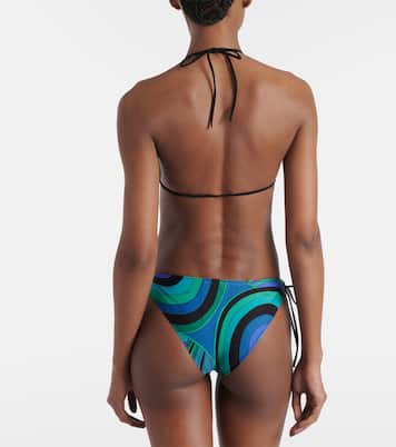 Haut de bikini Iride imprimé | Pucci